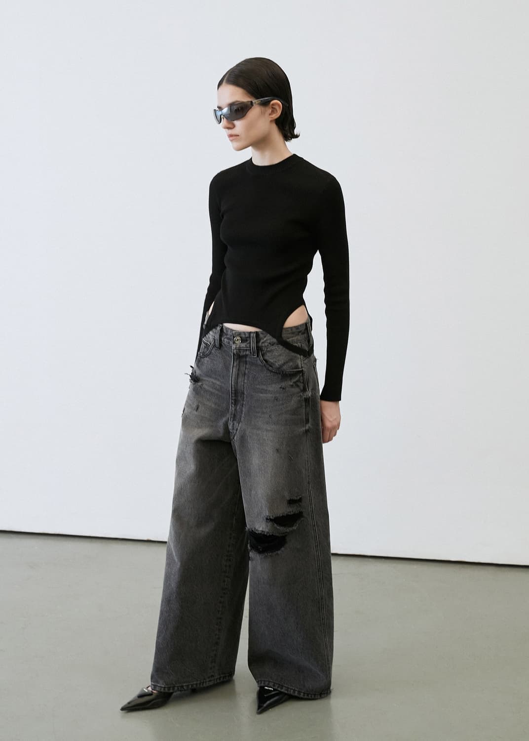 LCDC TM 와이드레그 진 상품이미지2