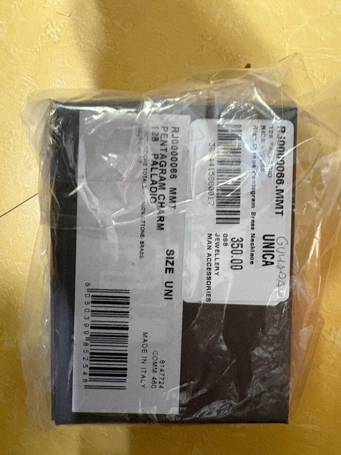 릭 오웬스 펜타그램 팬던트 새상품 상품이미지4