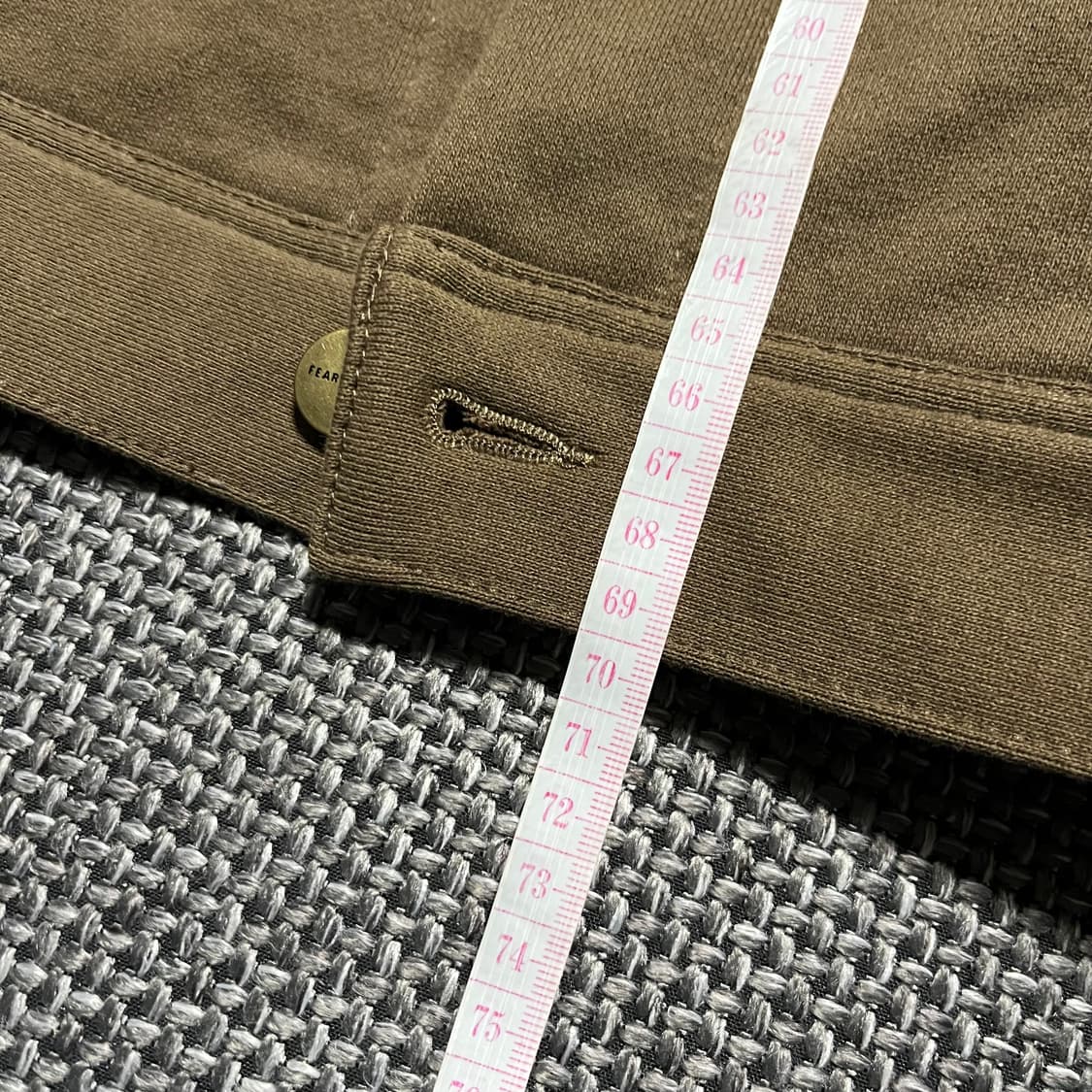 피어오브갓 7th 테리 트러커 자켓 M 상품이미지10