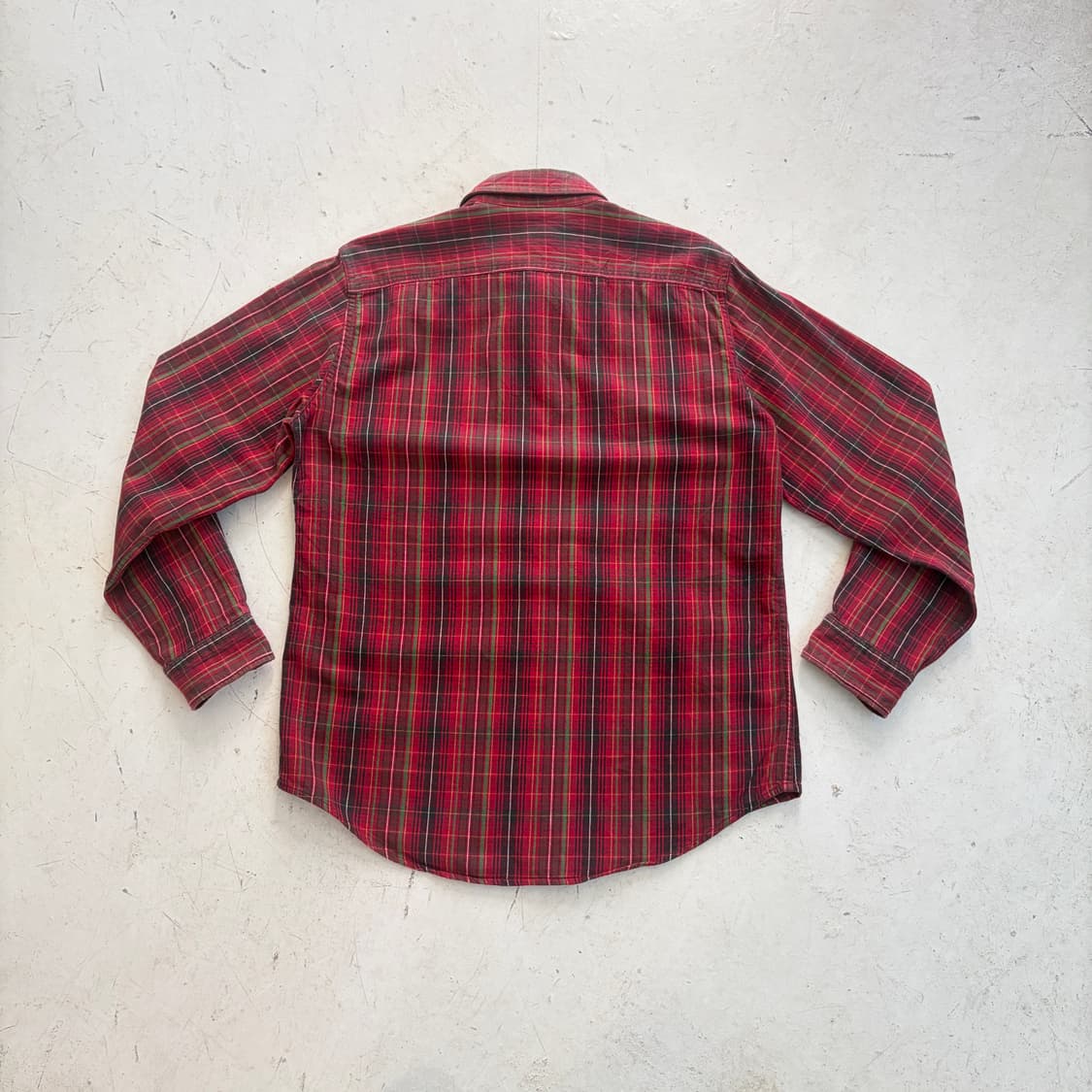 에드윈 빈티지 체크 플란넬 셔츠 L 상품이미지8