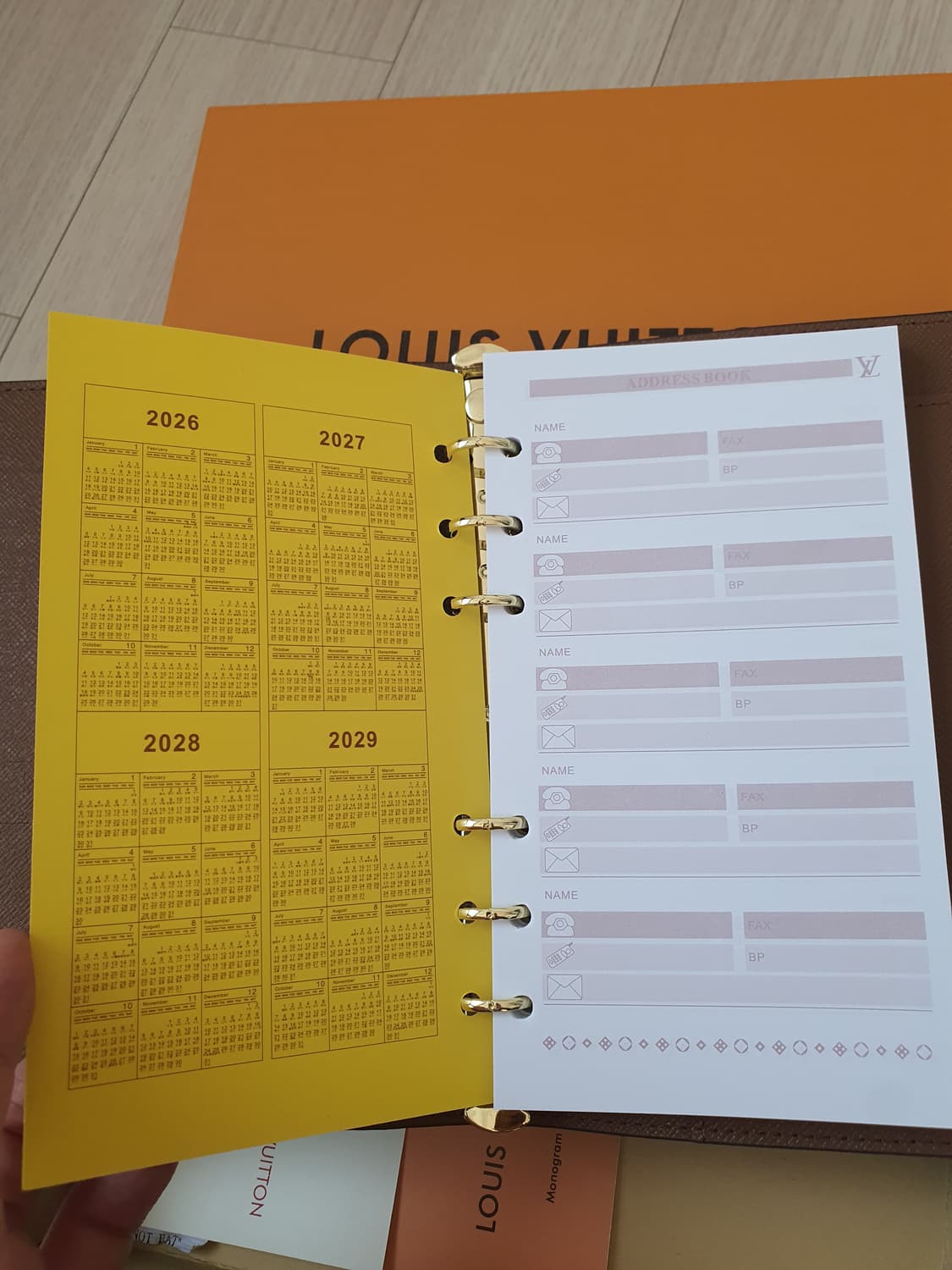 루이비통다이어리 루이비통지갑 새상품 파격처분 상품이미지9