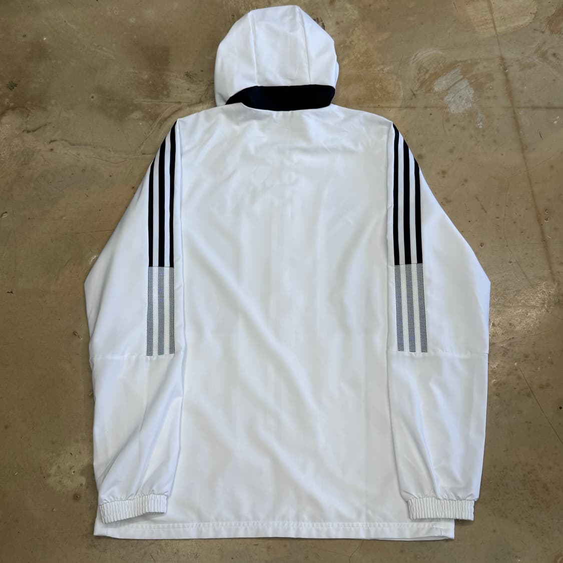 XL 아디다스 첼시 FC 화이트 바람막이 상품이미지3