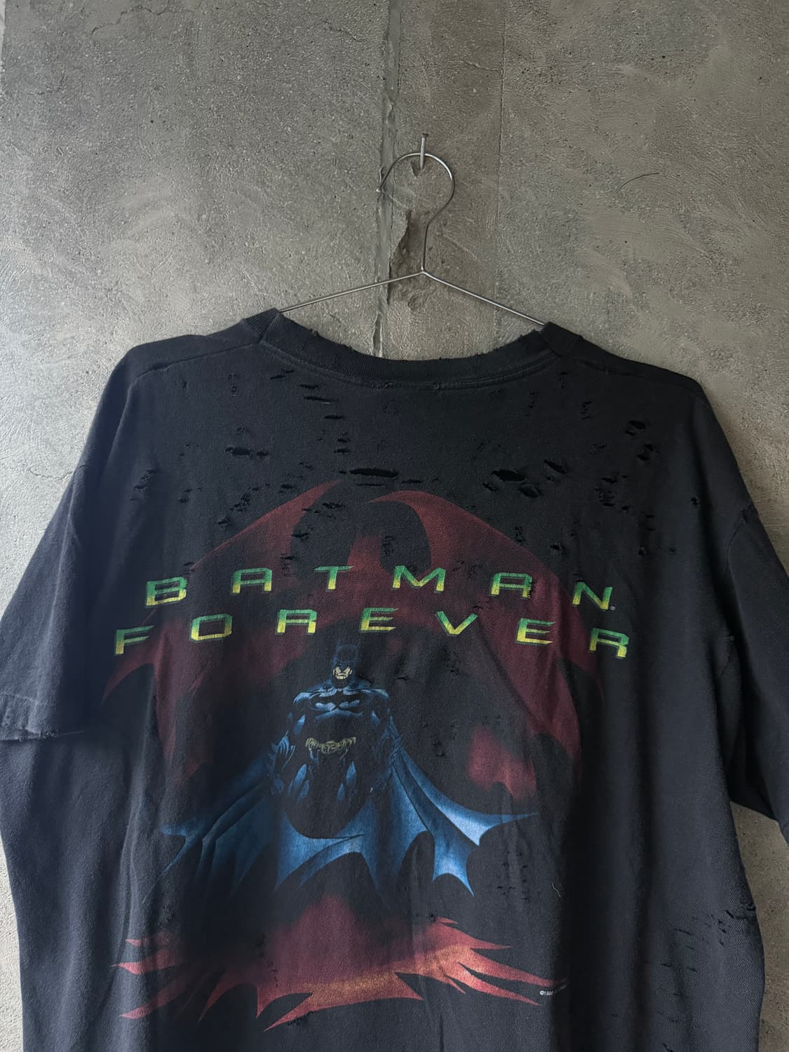 빈티지 배트맨 포에버 티셔츠 (1995 DC Comics) 상품이미지5