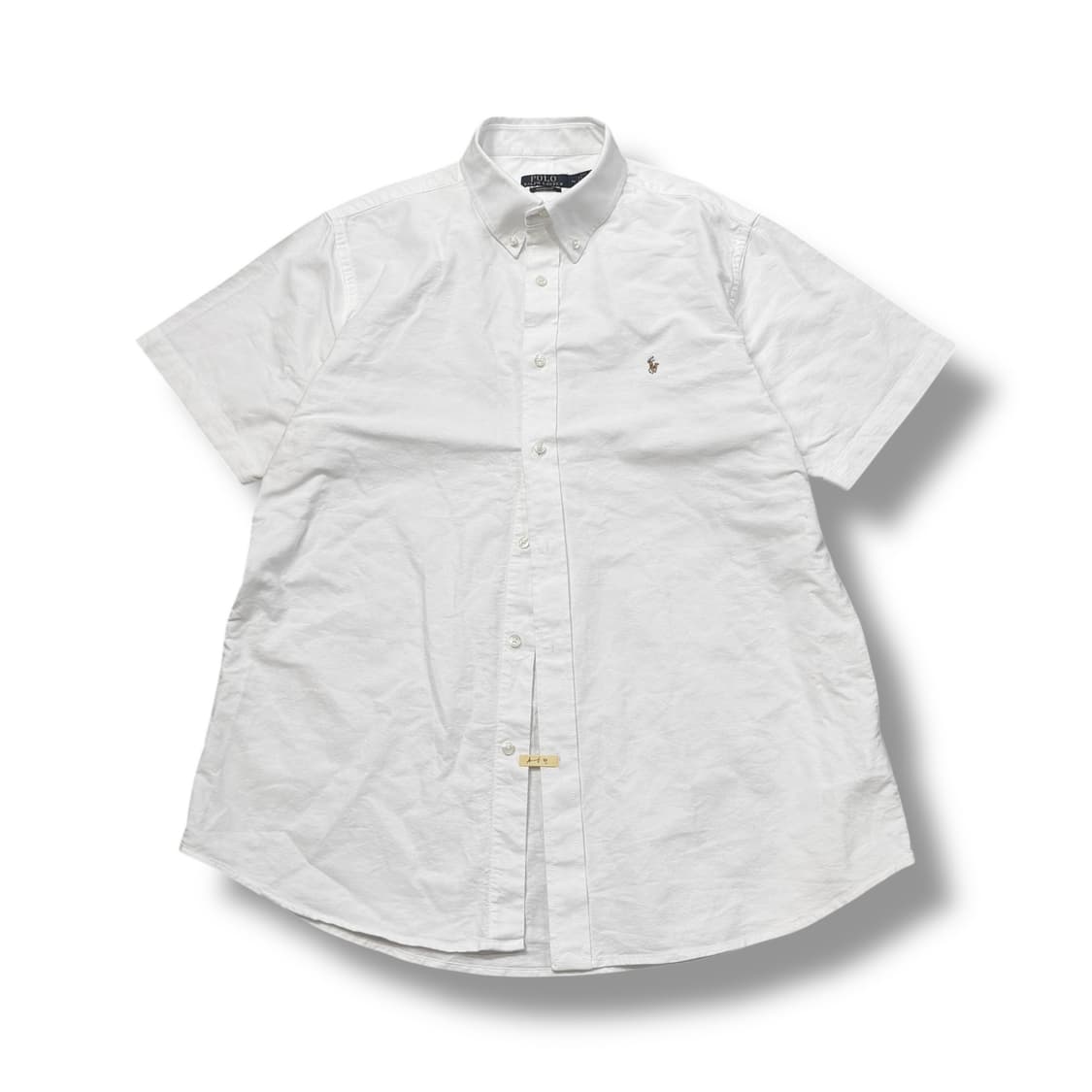폴로 랄프로렌 옥스퍼드 코튼 반팔 셔츠 XL 상품이미지2