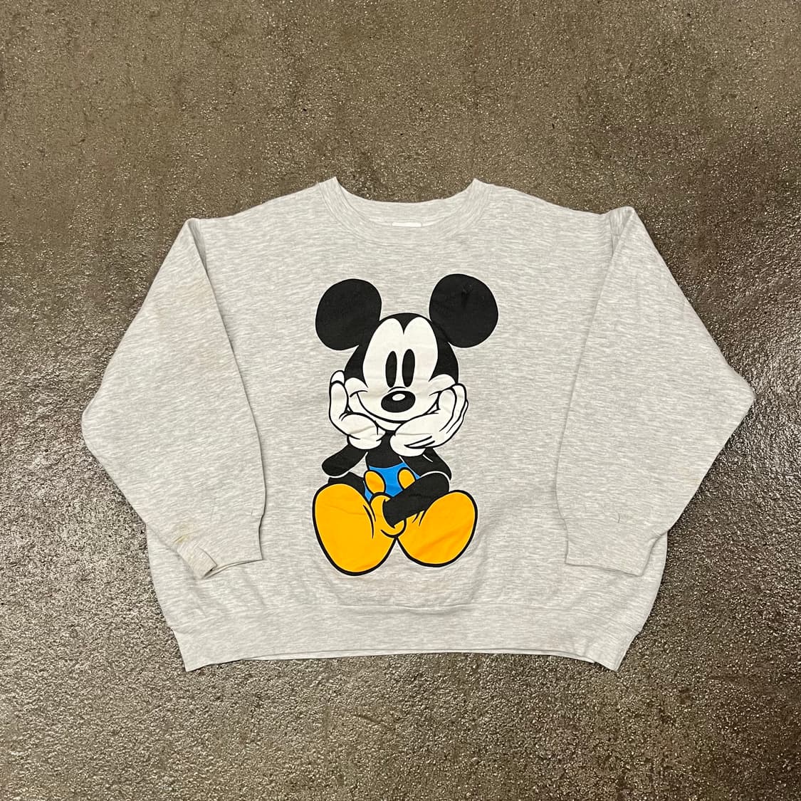 90s USA 미키마우스 스웻셔츠 (100) 상품이미지2