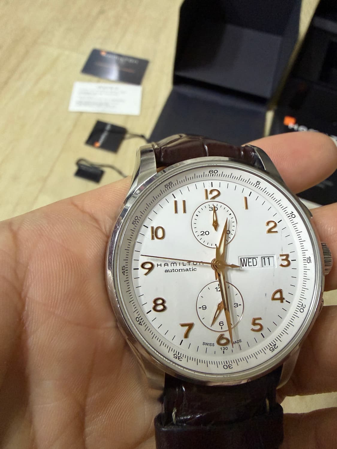 해밀턴 재즈마스터 마에스트로 (해밀뚜기) 45mm 상품이미지2