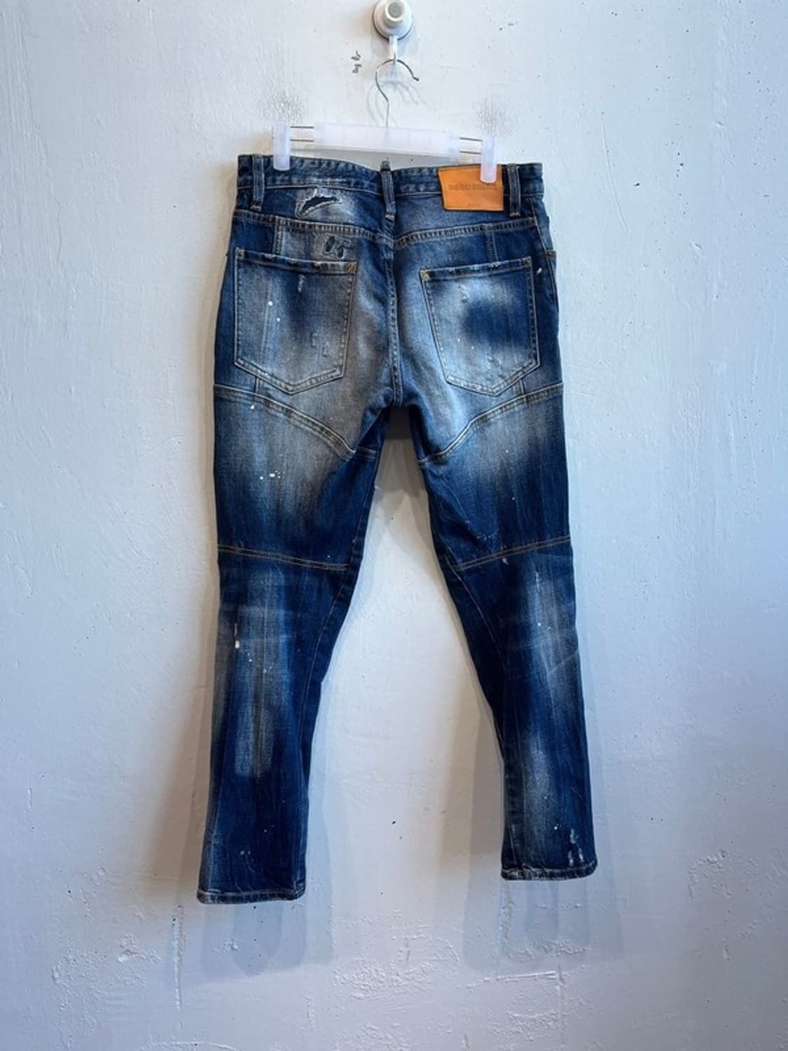 디스퀘어드2 데미지 데님팬츠 청바지 슬림핏 Made in ITALY 상품이미지5