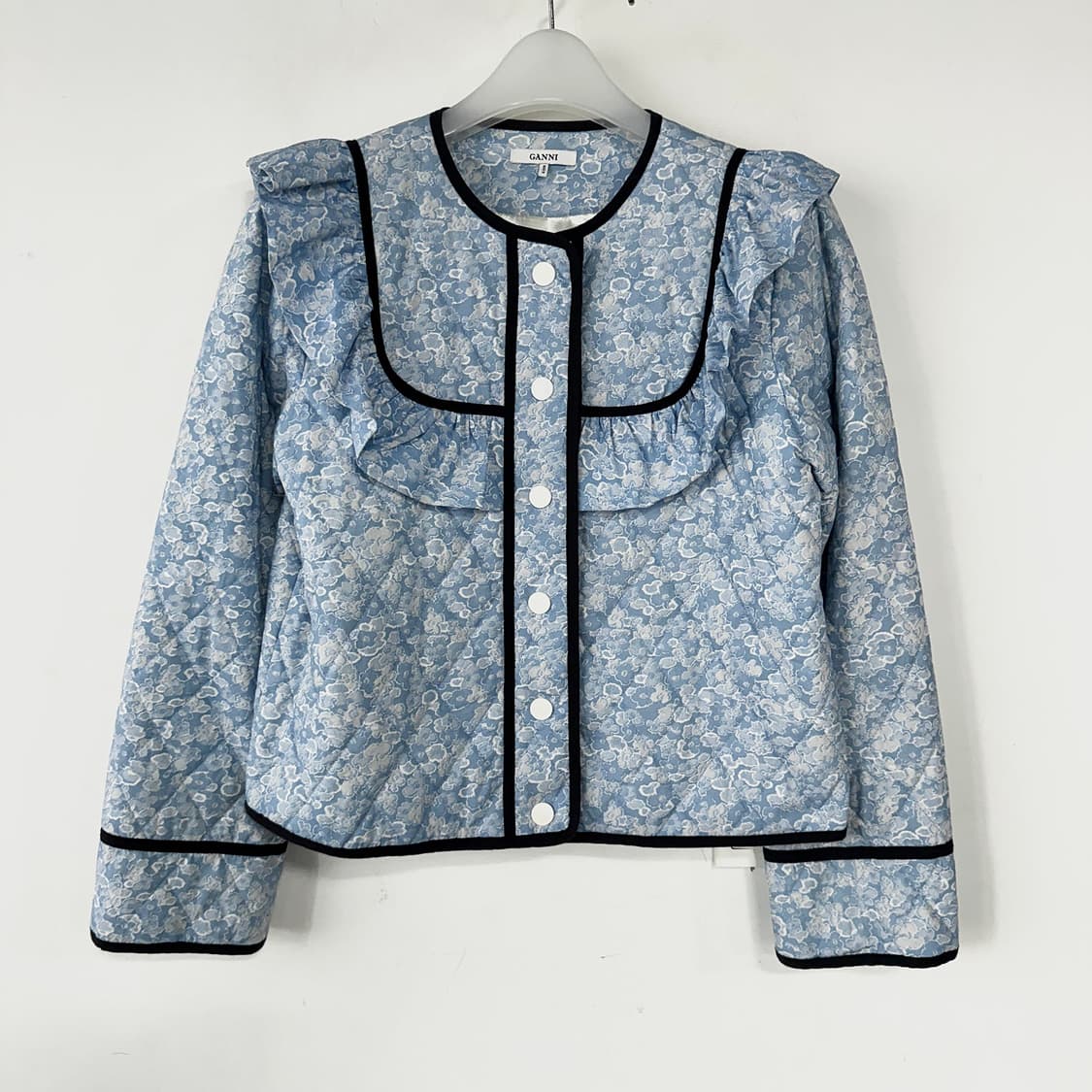 가니 GANNI 플로럴 퀼팅 자켓 상품이미지2
