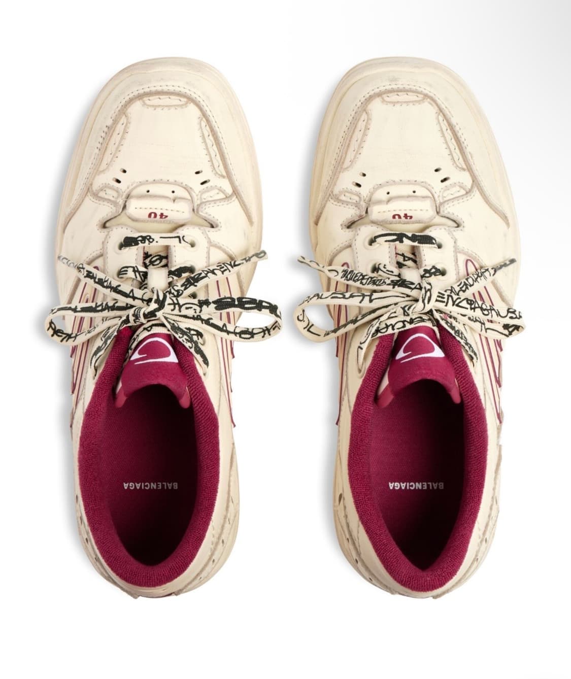 발렌시아가 햄튼스 미디엄 원/아웃 스니커즈 상품이미지3