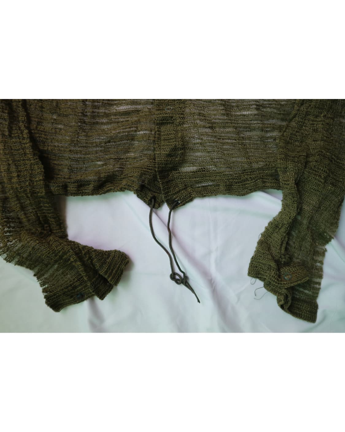 80s US Army Mosquito Net Jacket 상품이미지4