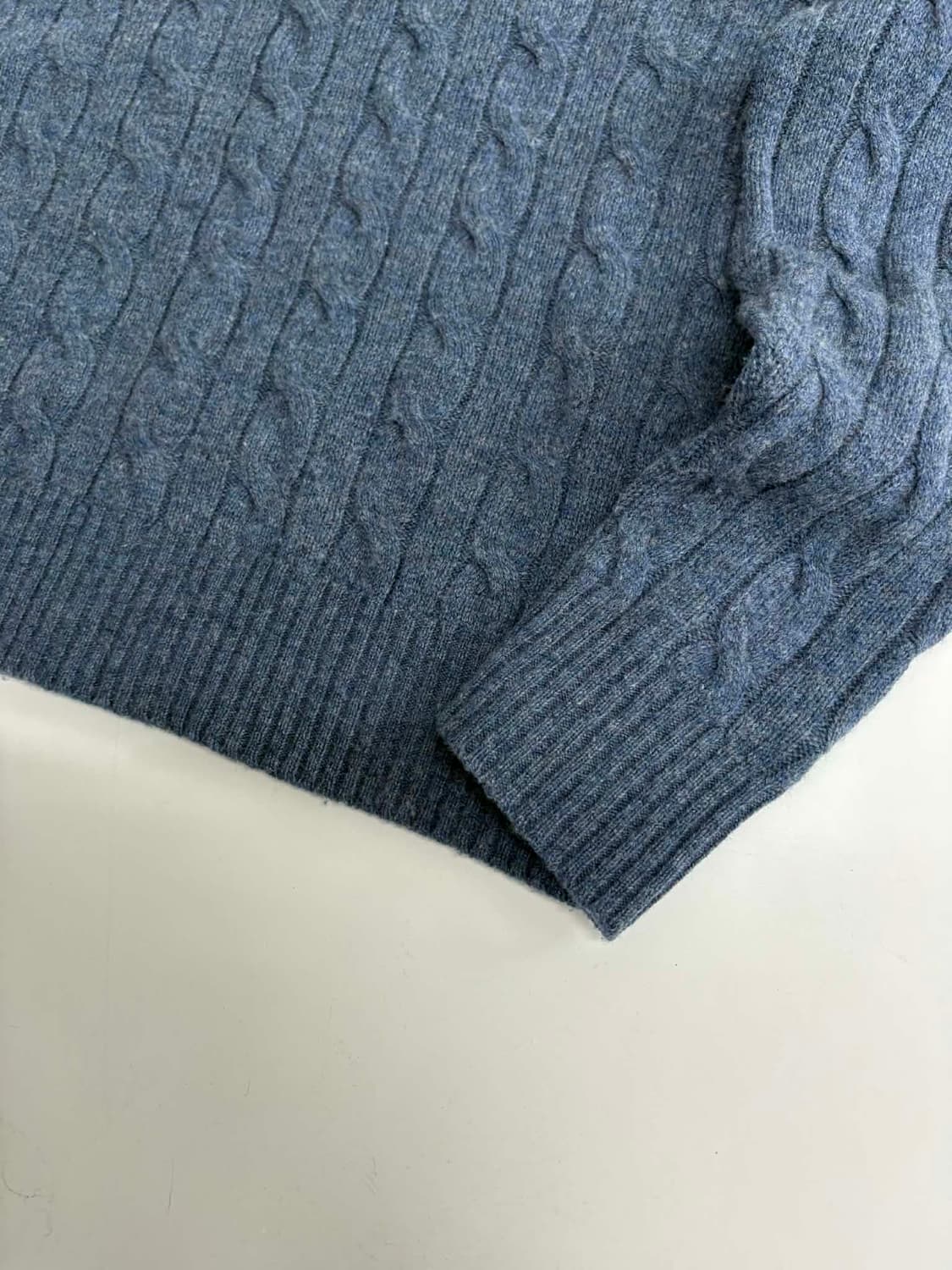 [M] 폴로 랄프로렌 램스울 케이블 니트 스웨터 상품이미지5