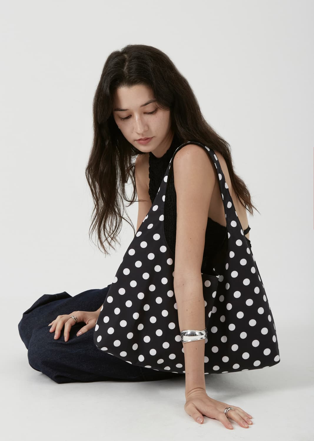 카나리 TWO WAY BAG -DOT & GLOSSY 상품이미지1