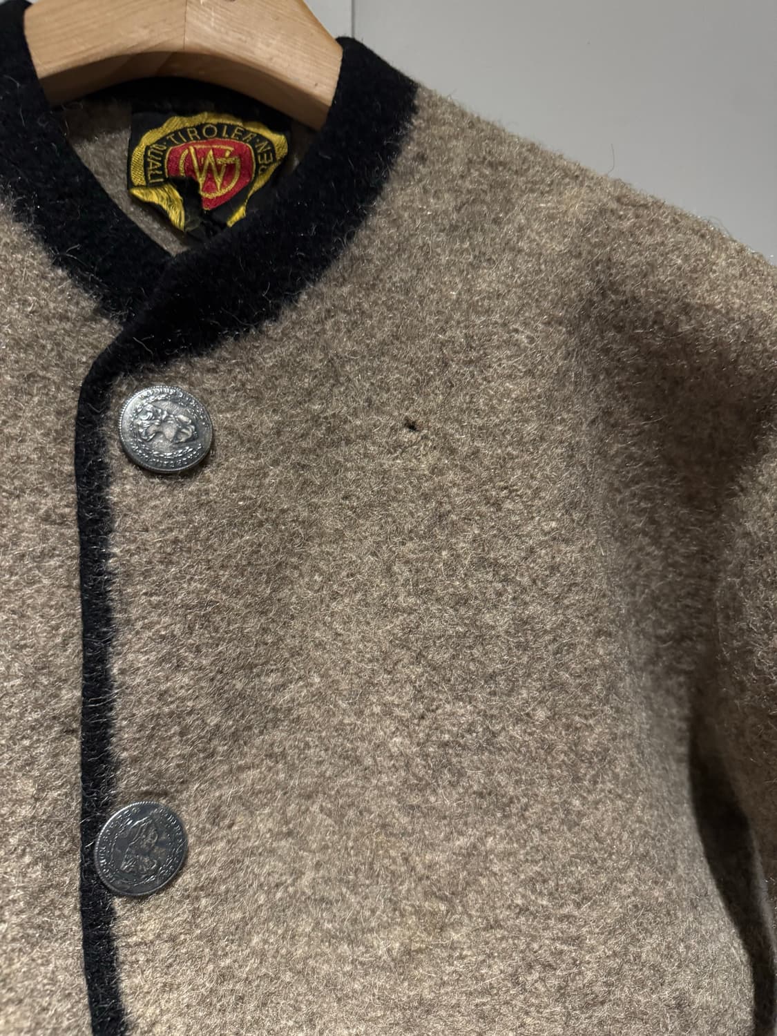 빈티지 보일 울자켓 상품이미지2