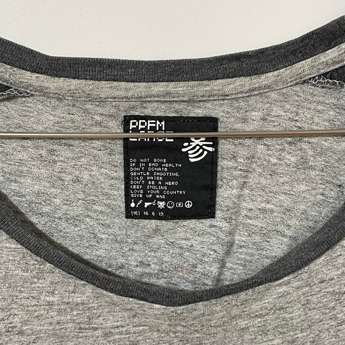 PPFM GRAY SHORT SLEEVE 상품이미지10