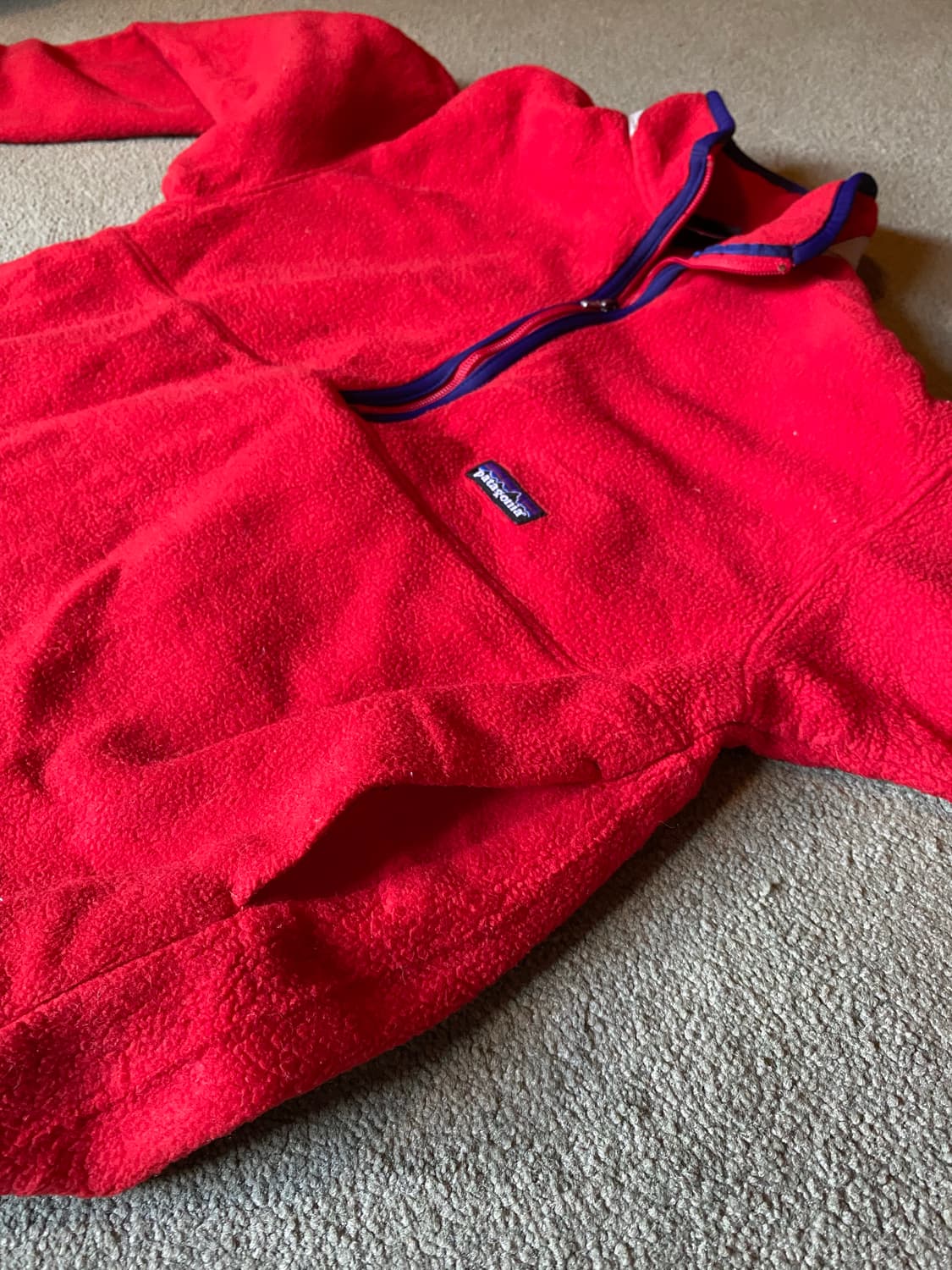 🌊90s Patagonia synchila red 상품이미지4