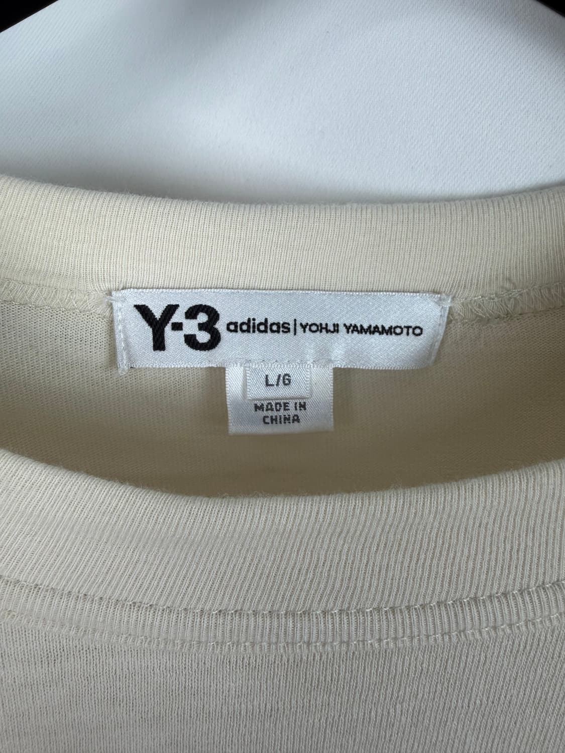 a420) Y-3요지야마모토 x 아디다스 시그니처 로고 반팔 티셔츠 상품이미지4