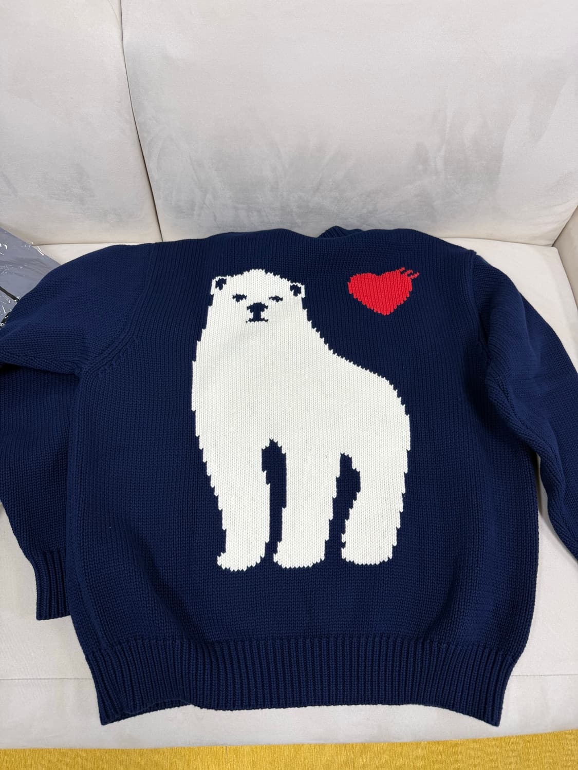 휴먼메이드 로우게이지 니트 스웨터 라지  상품이미지2