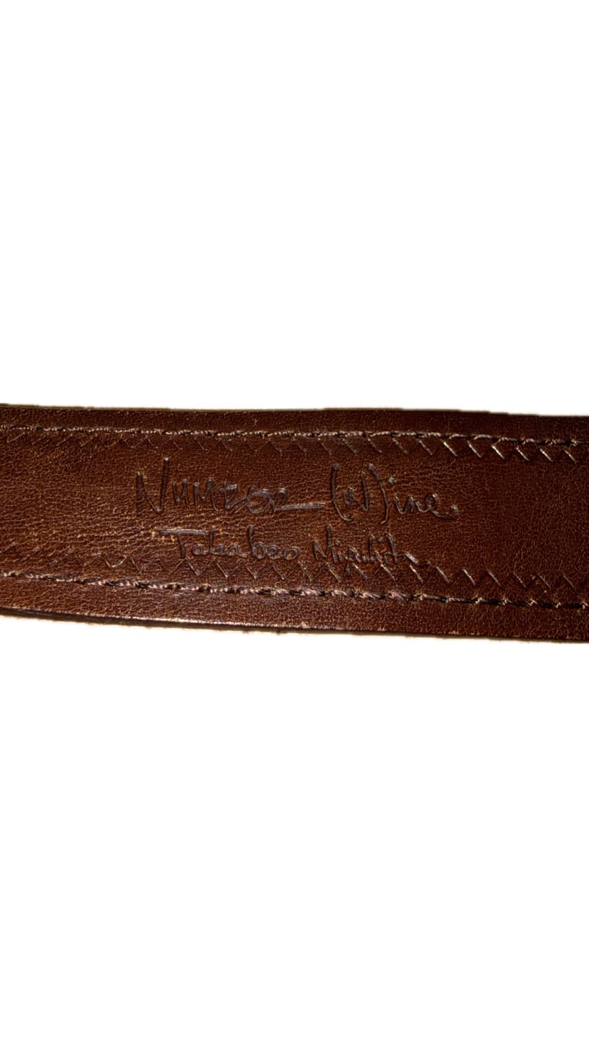 NUMBER (N)INE Miyashita Leather Belt 상품이미지3