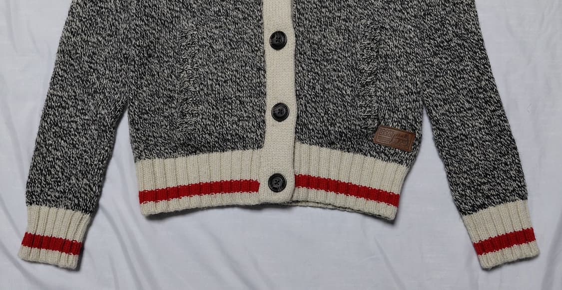 (S) 캐나다 브랜드 Roots(루츠) 캐빈 숄칼라 가디건 상품이미지3