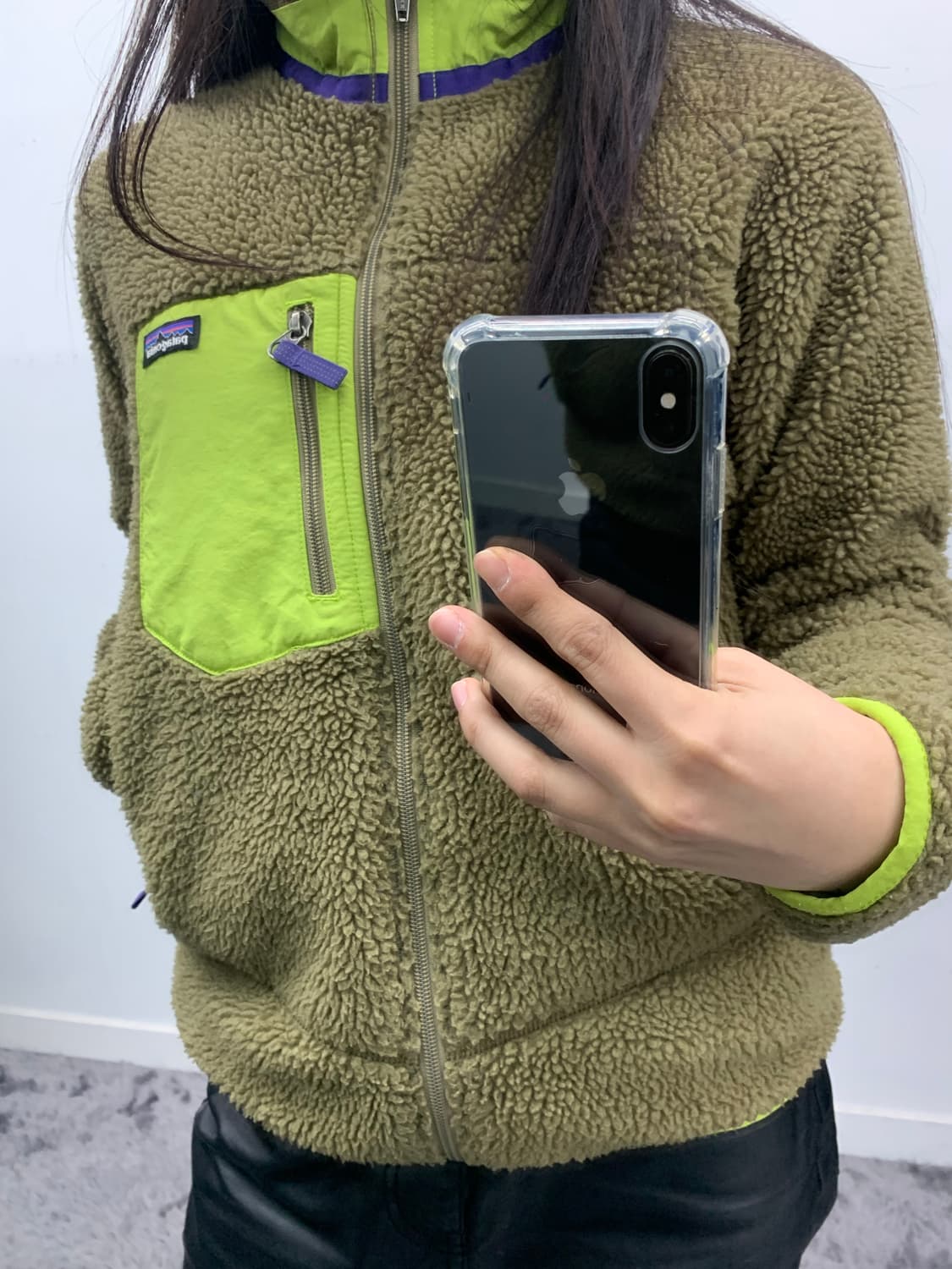 파타고니아 카키 플리스  상품이미지2