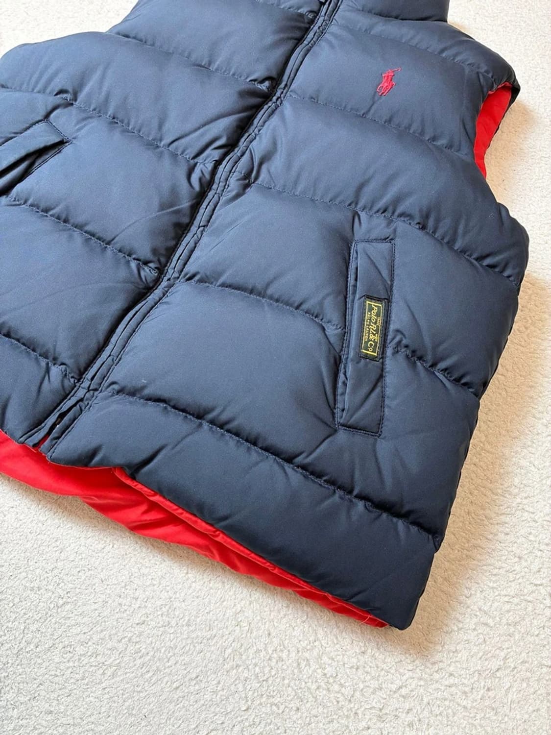 폴로 랄프로렌 00's 리버시블 패딩 조끼 PN7247 상품이미지3