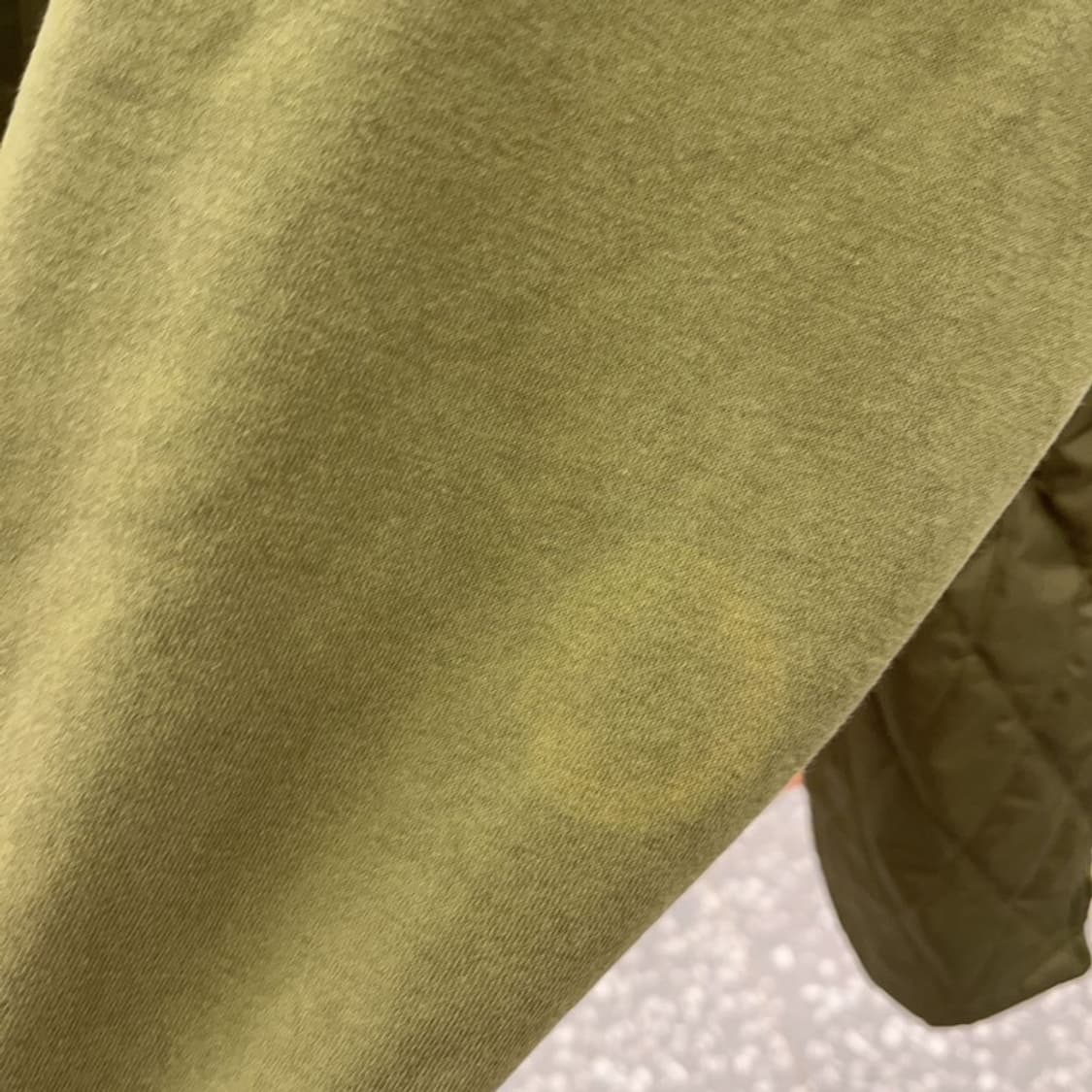 아디다스 유로파 말차카키 깔깔이 반집업 누빔 아노락 4XL C08620 상품이미지10