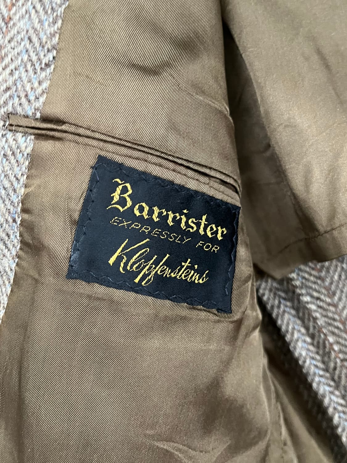 80s VINTAGE HARRISTWEED JACKET 상품이미지8