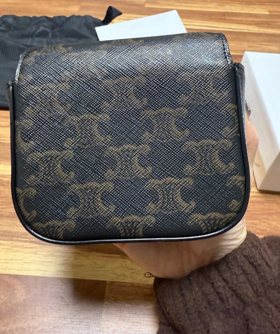 셀린느 미니 클로드 트리오페 탄✨ 상품이미지4