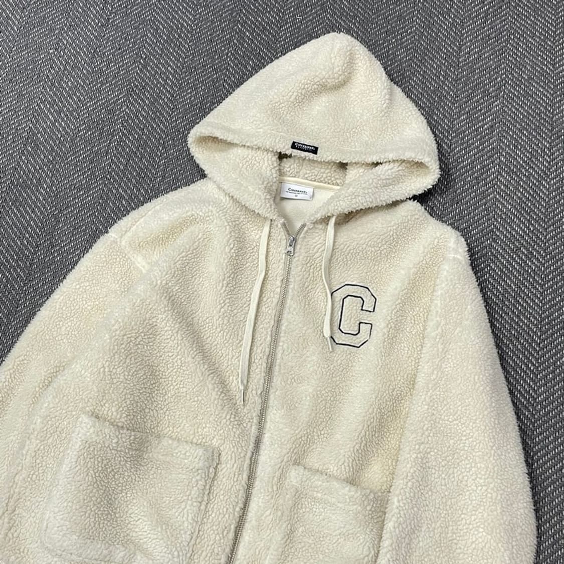 커버낫 플리스 후드집업 v0173 상품이미지3