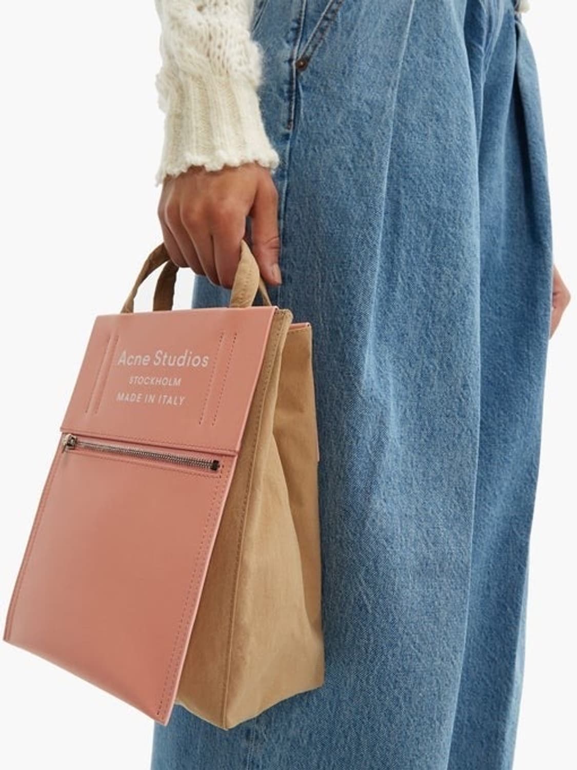 아크네 스튜디오 베이커백 핑크 (차정원백) 이너백더스트 포함! 상품이미지1