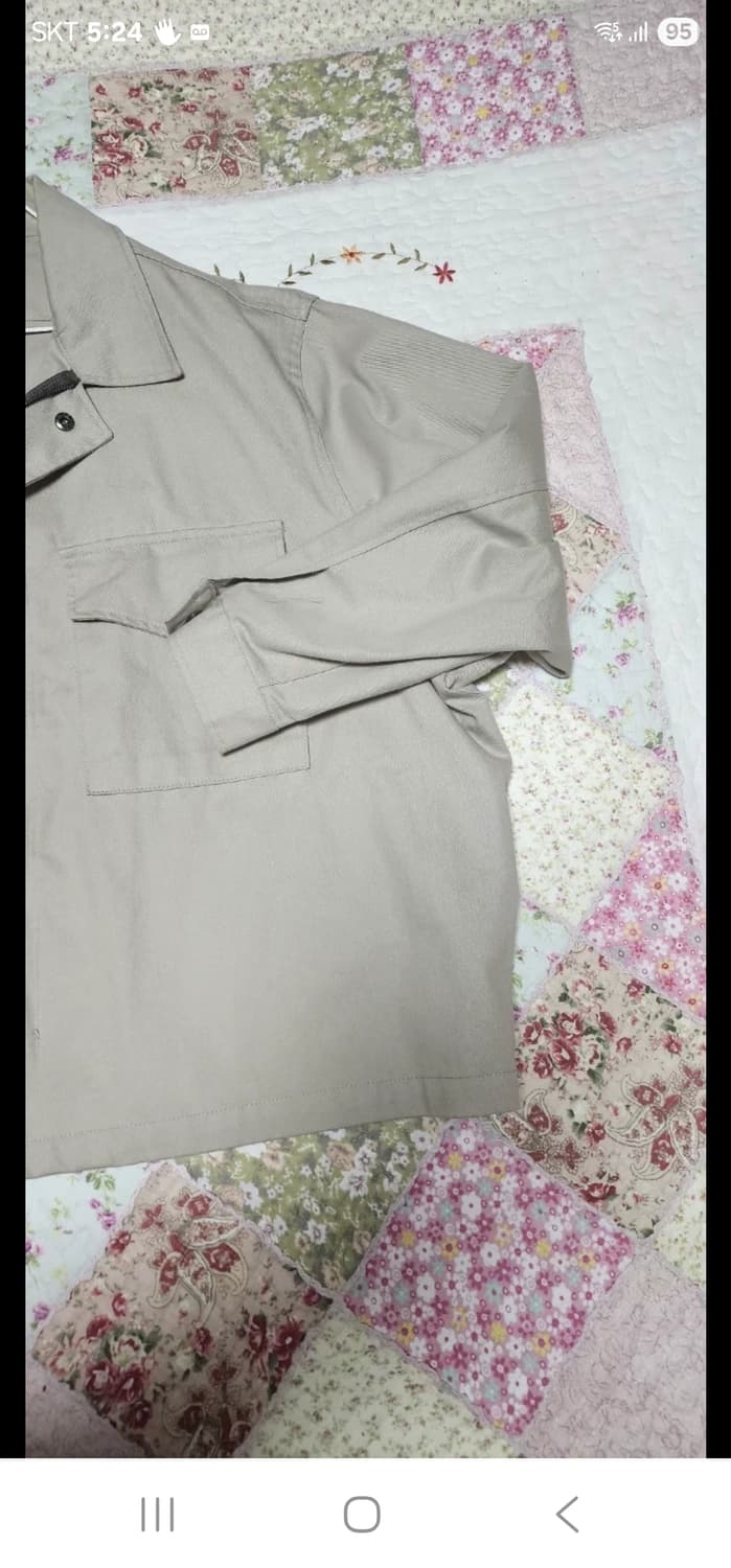 mac 남성 오버핏 셔츠자켓 프리사이즈빅사이즈 새급 상품이미지3