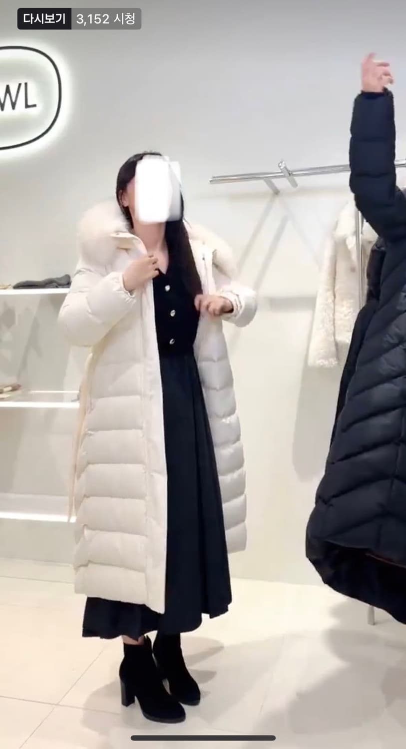 듀엘 폭스퍼롱패딩 L244PSG049 상품이미지2