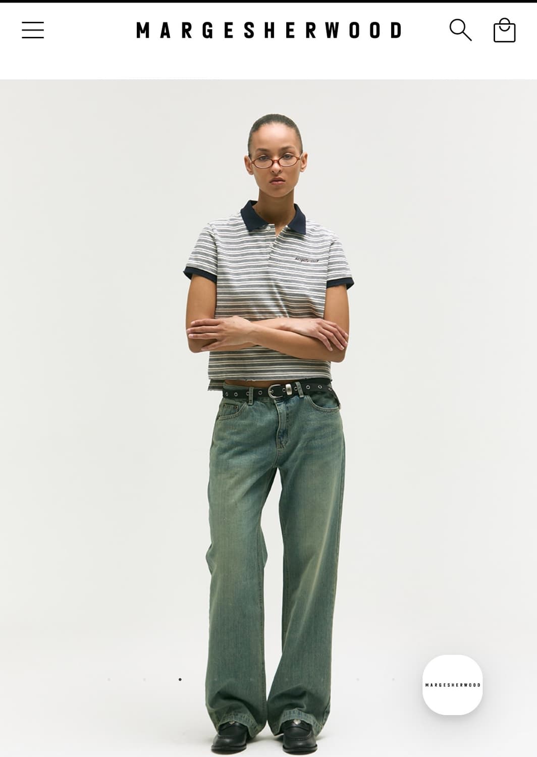 마지셔우드 SAND WASHED JEANS_sand blue 상품이미지1