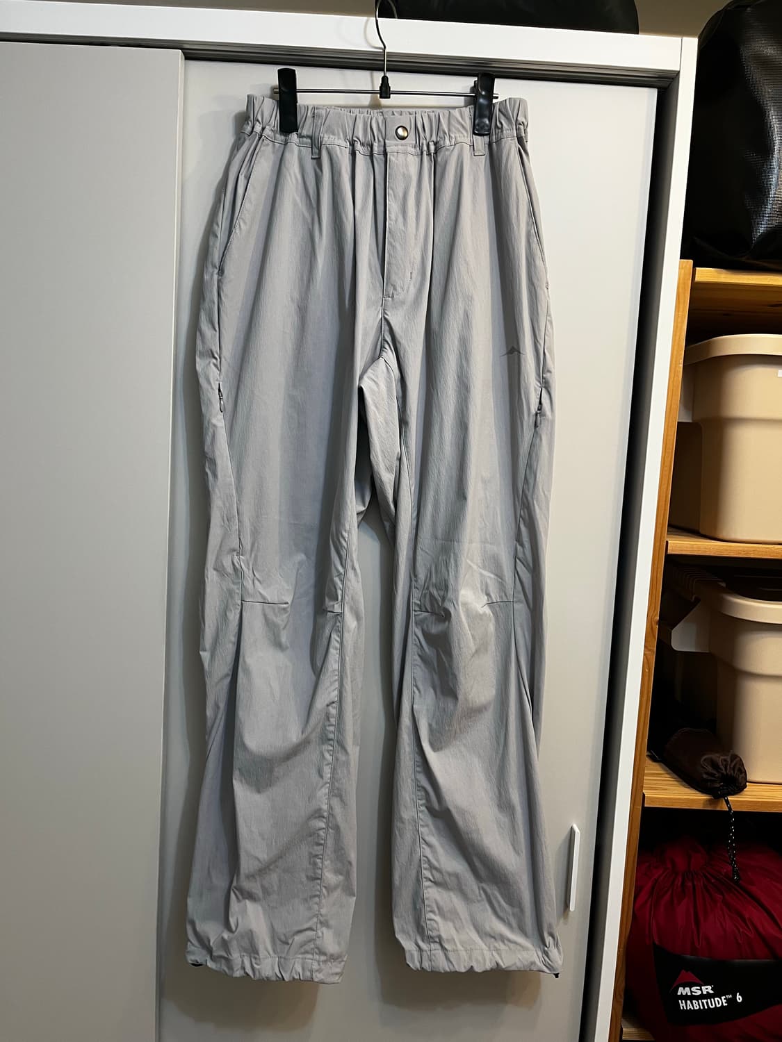 고요웨어 벤틸레이션 커브드 팬츠 등산바지 L 사이즈 팝니다 상품이미지5