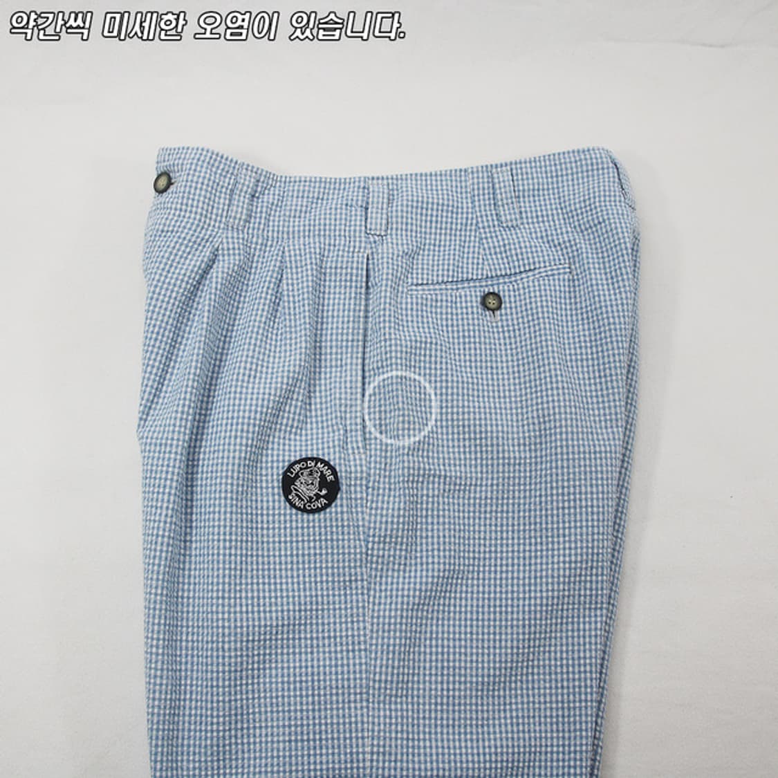 (착용컷) SINA COVA 클래식 시어서커 반바지  상품이미지8