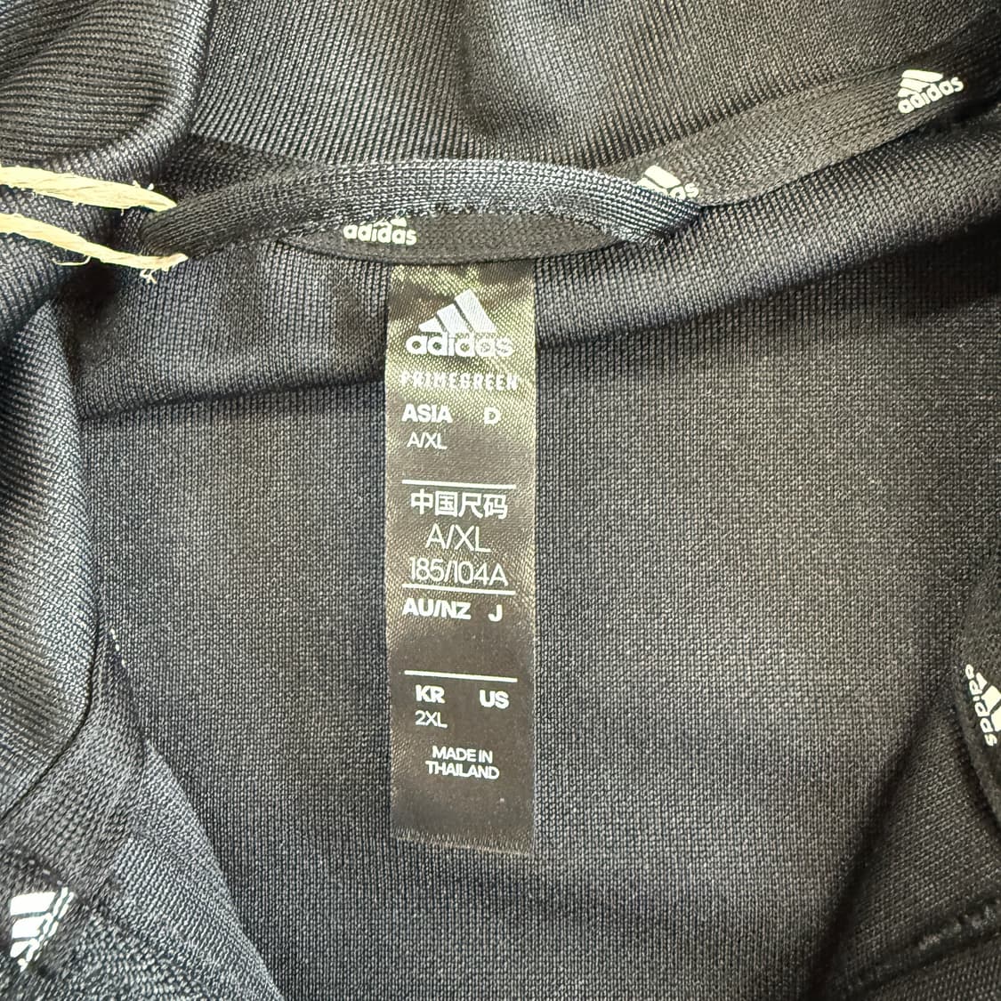 (XXL)아디다스 ADIDAS 삼선 트랙탑 져지(블랙,새상품) 상품이미지3