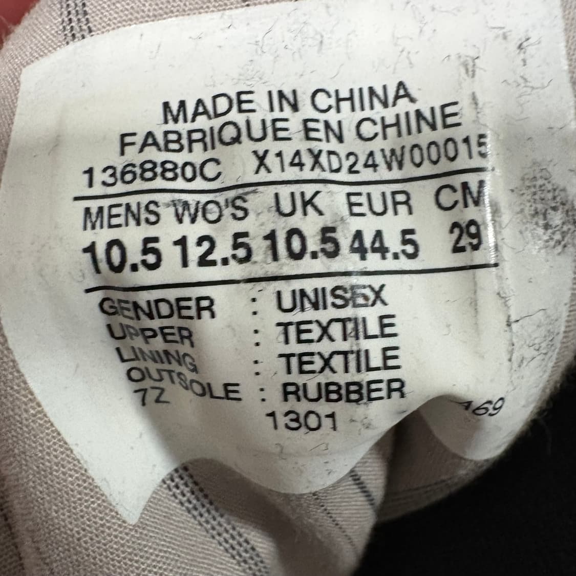 빈티지 컨버스 X 존바바토스 하이탑 스니커즈 290 상품이미지6