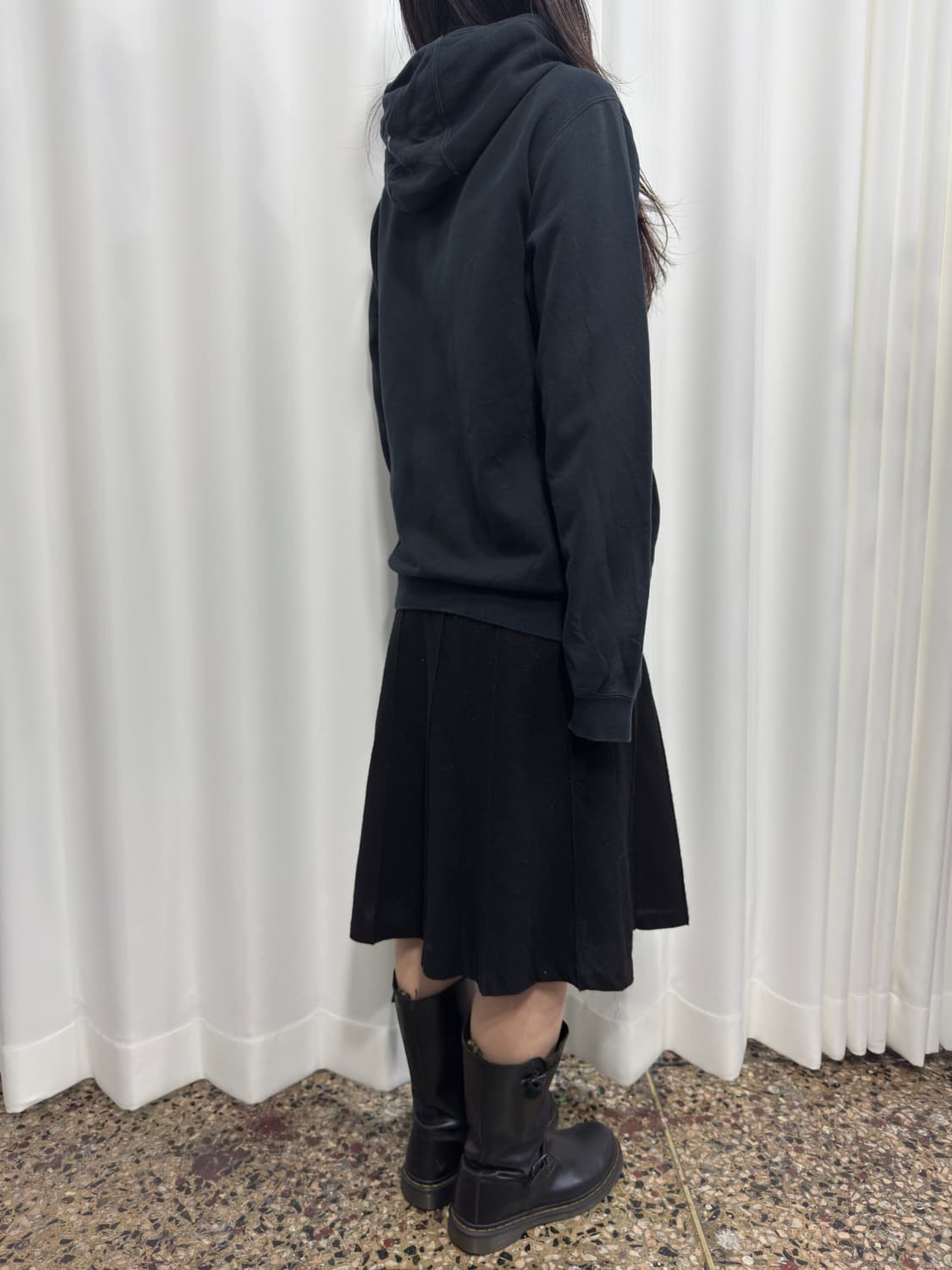 nike logo hood zipup 상품이미지4