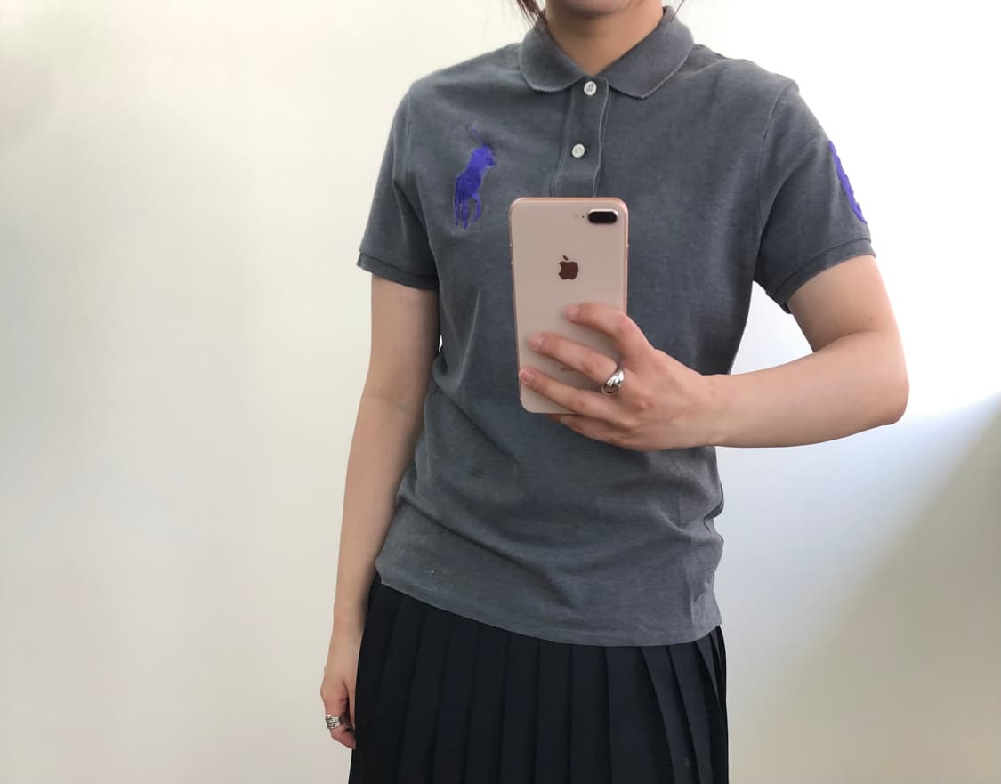 딱붙핏)) 폴로 빅포니 피케셔츠 카라티 상품이미지1