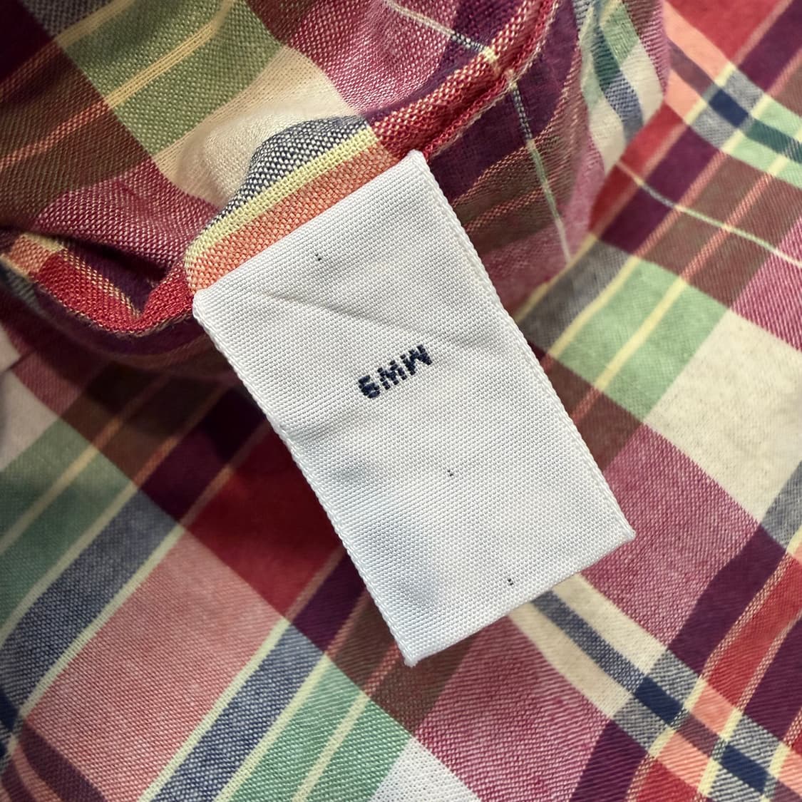 폴로 랄프로렌 마드라스 체크 패턴 반팔 셔츠 상품이미지5