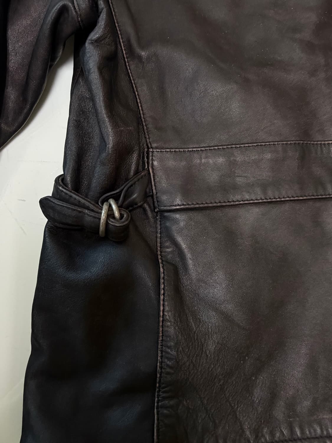 rrl 더블알엘  j100 모토가죽바이커 xl 상품이미지8