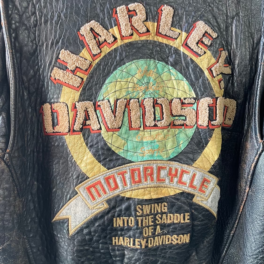 90s 할리데이비슨 가죽 A2자켓 상품이미지7