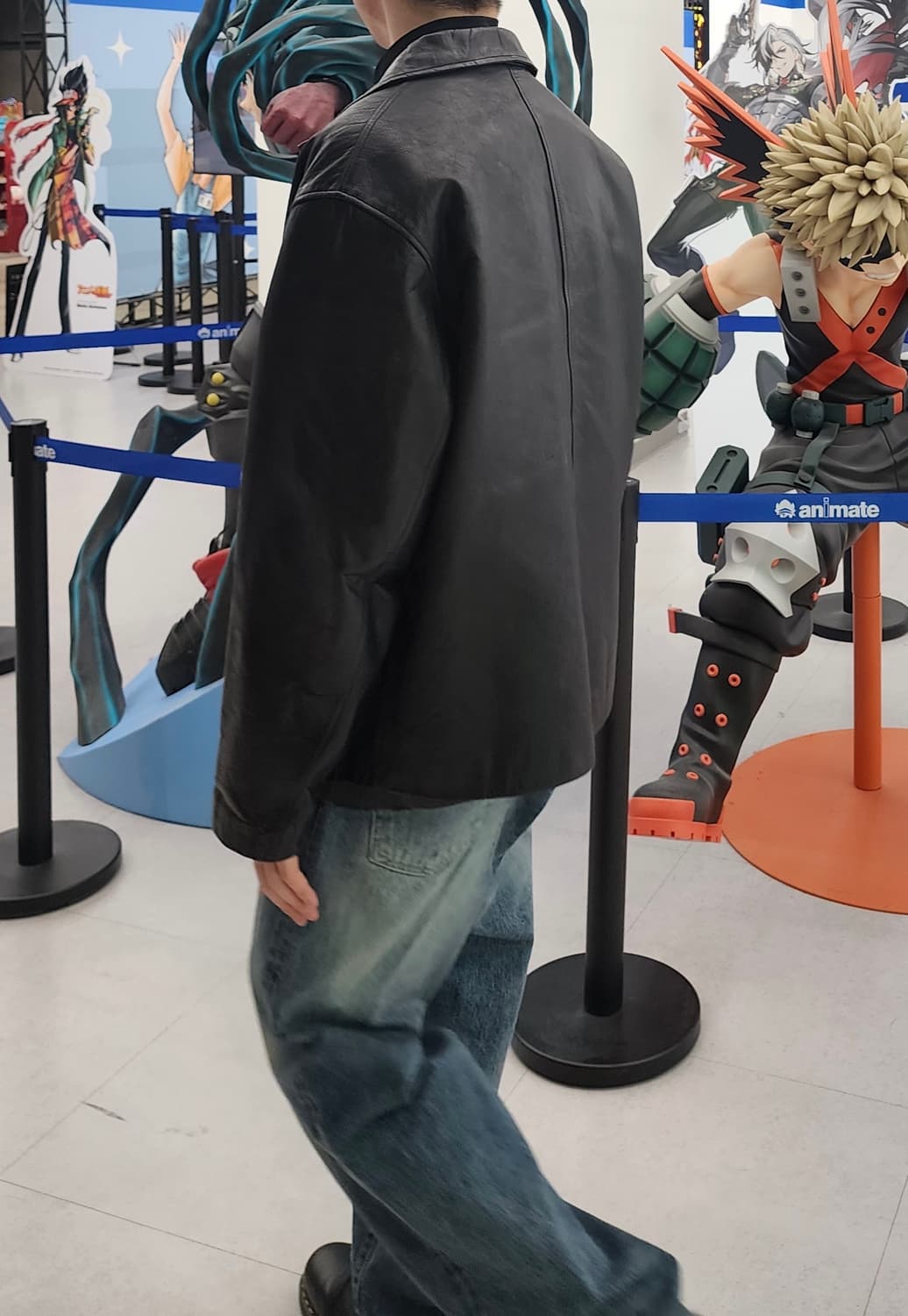 [XL]올드갭 레더 풀집업 상품이미지7