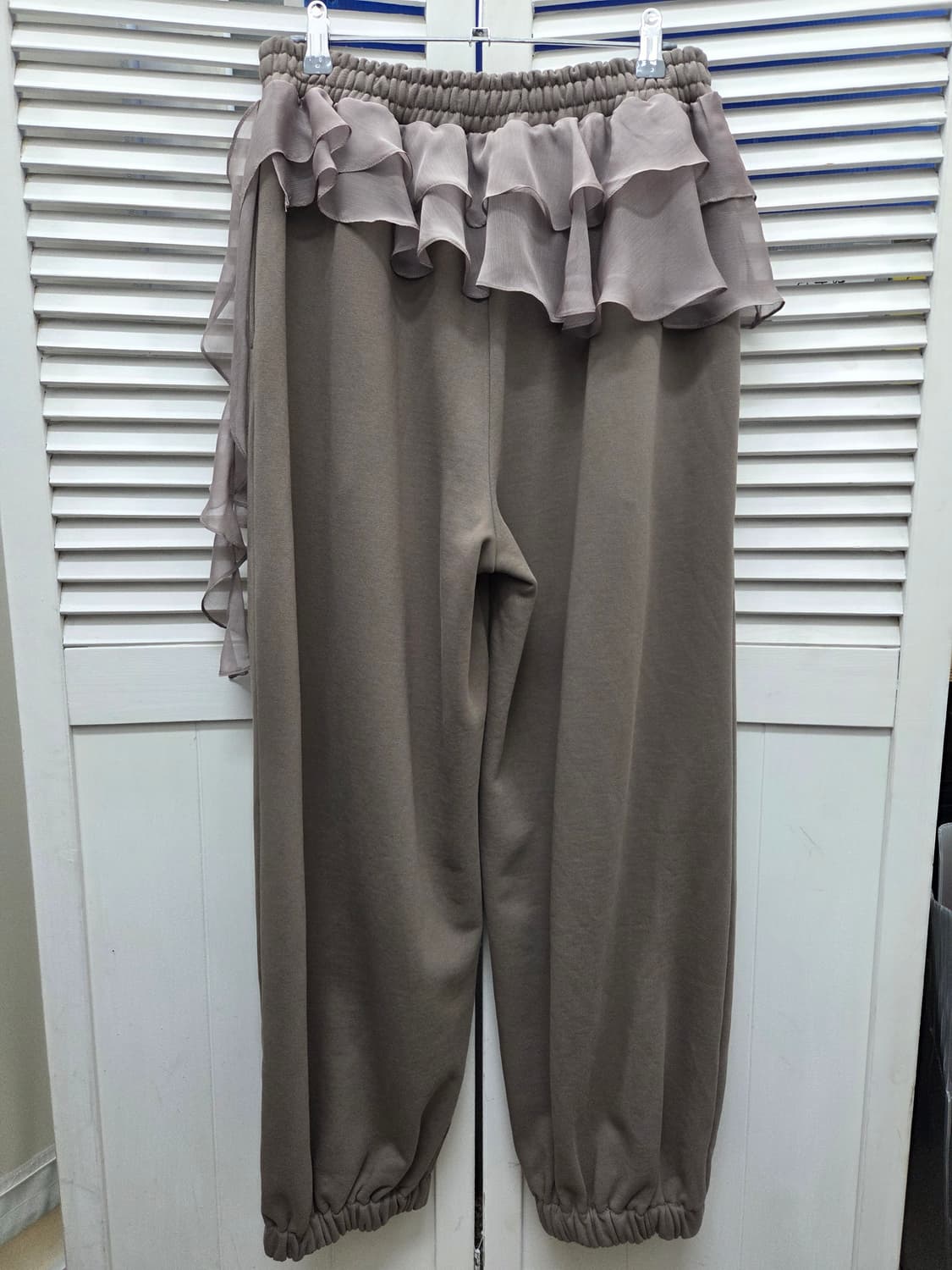 마르디메크르디 쉬폰 레이어드 조거 팬츠 상품이미지3