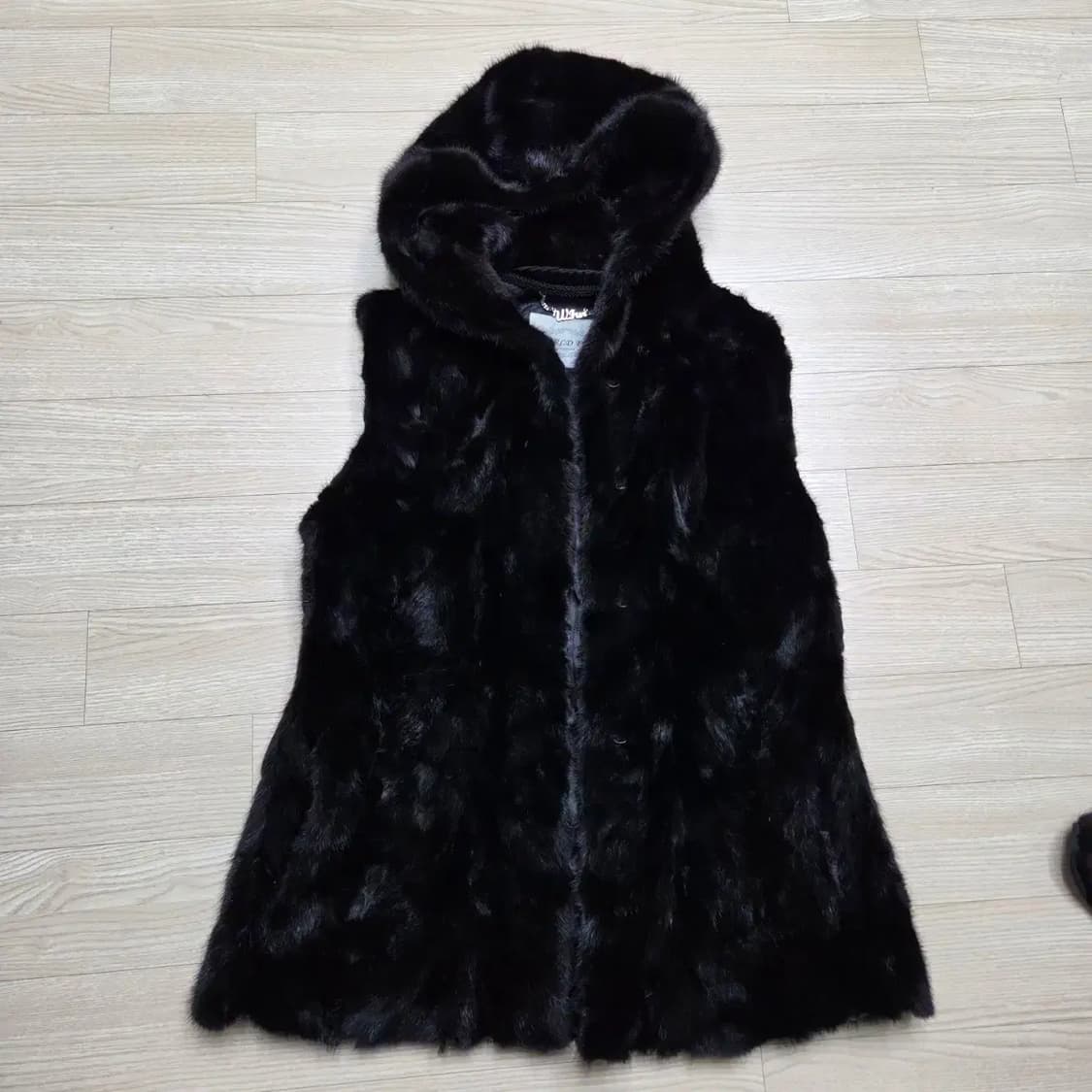 원우모피 밍크후드코트 상품이미지2