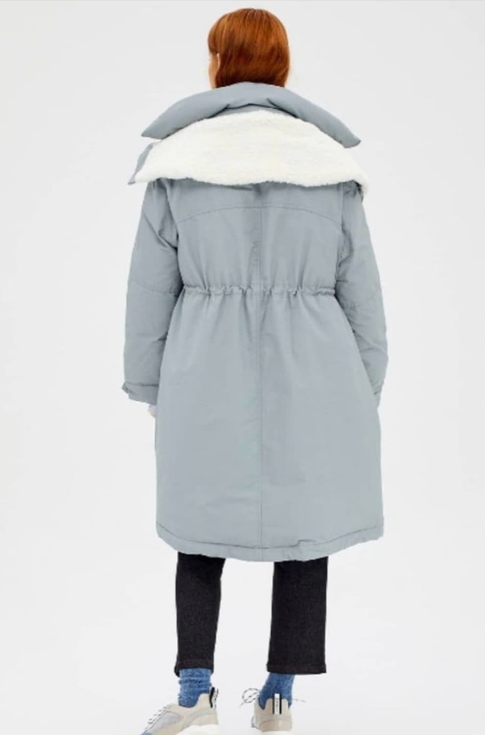 SJSJ 하이넥 퍼 헝가리구스다운 패딩 61사이즈 상품이미지3