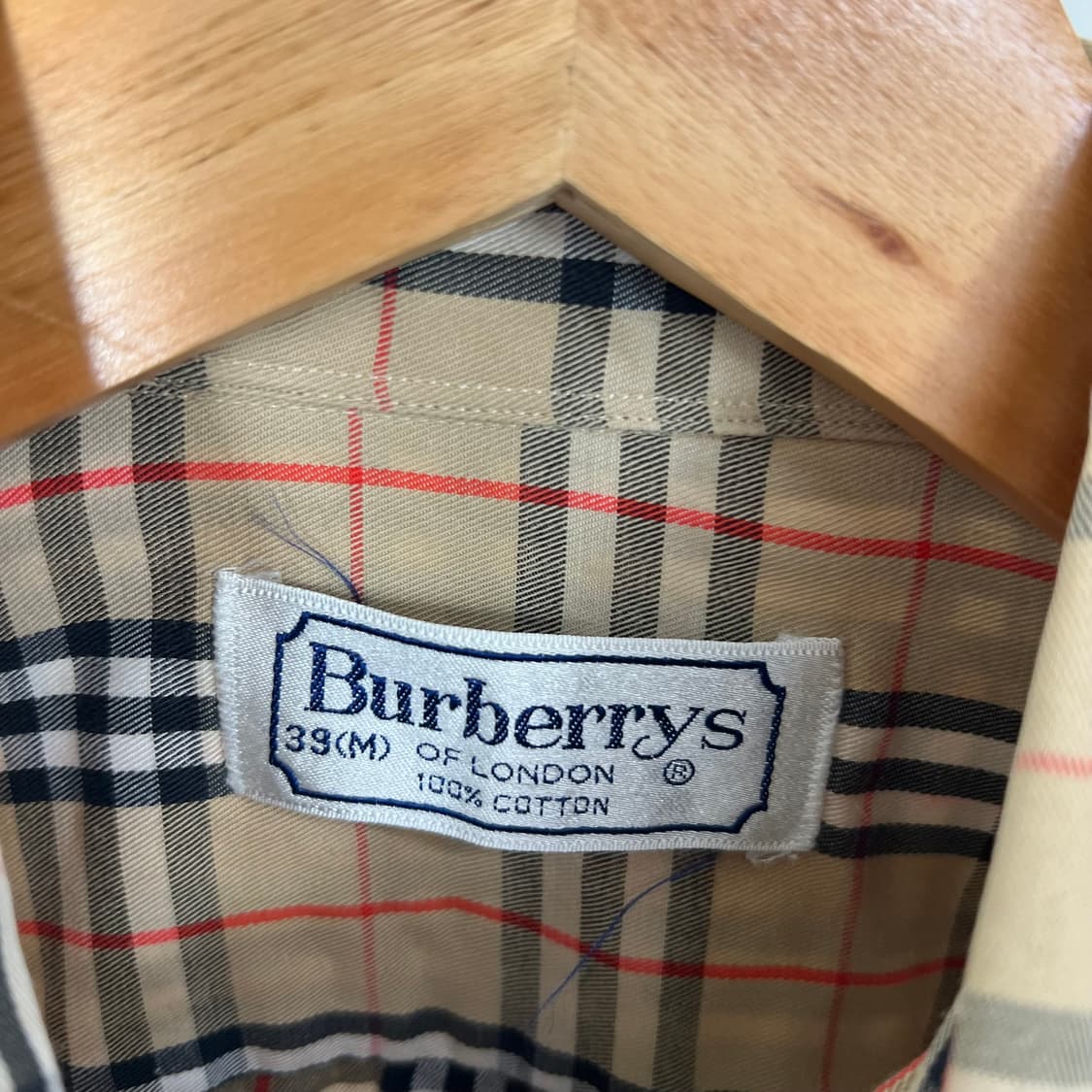 Burberrys 버버리 베이지 노바체크 셔츠 상품이미지4
