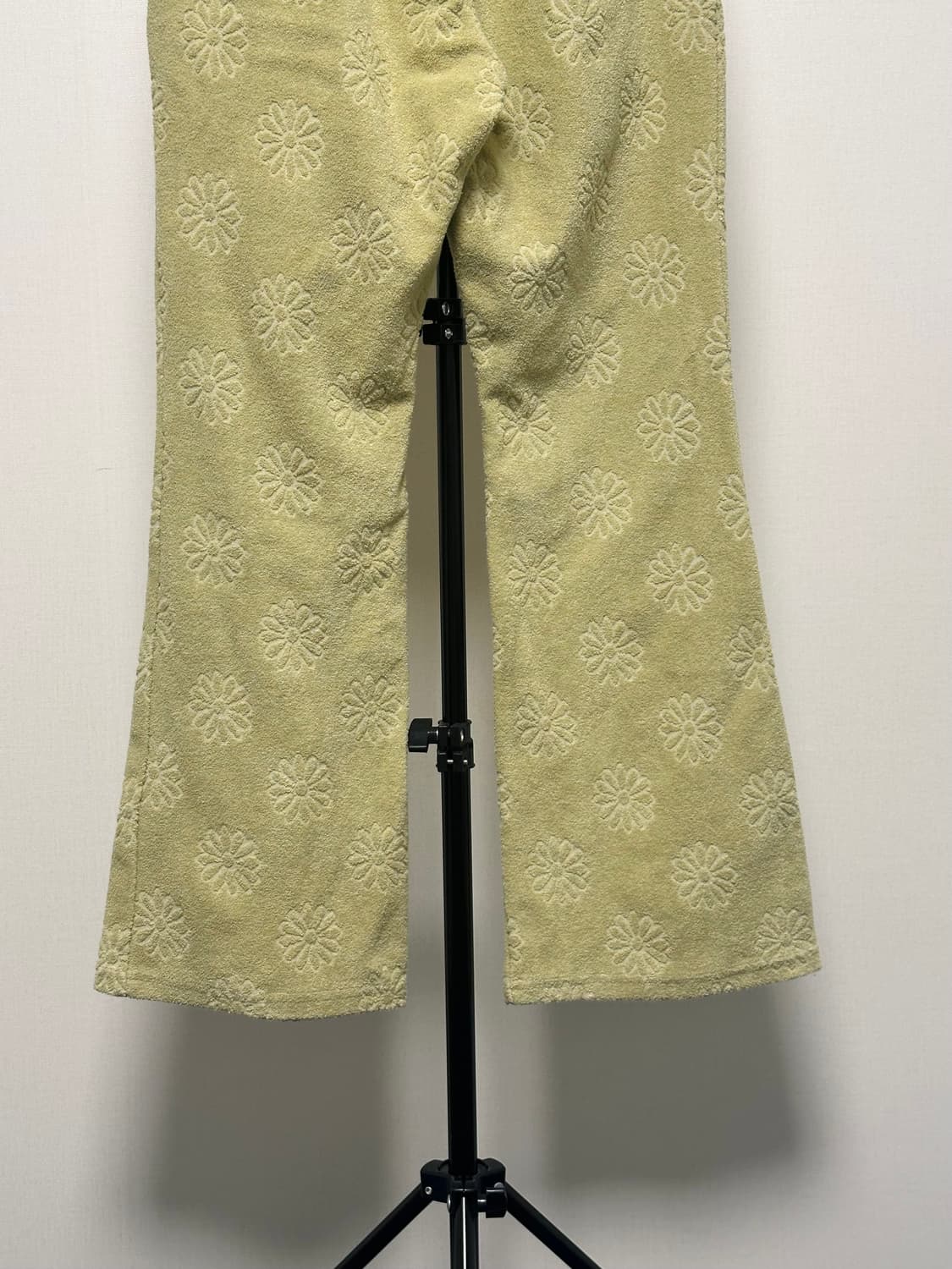 엔조블루스 테리 플라워 밴딩 팬츠 레몬 S 상품이미지6