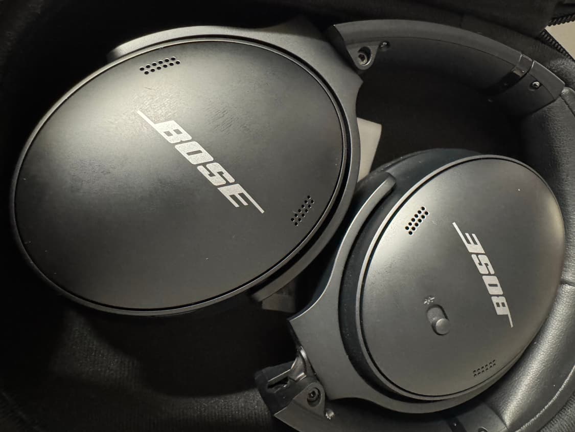보스 QC45 노이즈캔슬링 헤드폰 블랙 상품이미지2