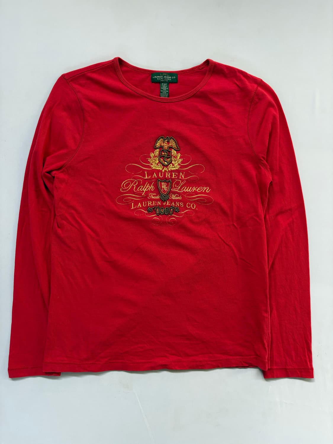 폴로 랄프로렌 빈티지 긴팔 티셔츠 상품이미지2